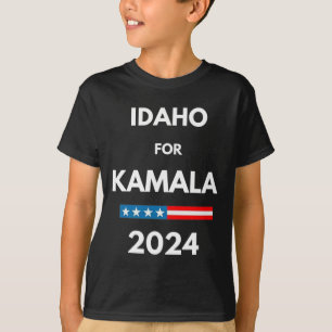 Camiseta Idaho For Kamala 2024 Presidente Eleito Democrata