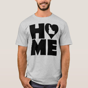 Camiseta Idaho Home Heart State Tees