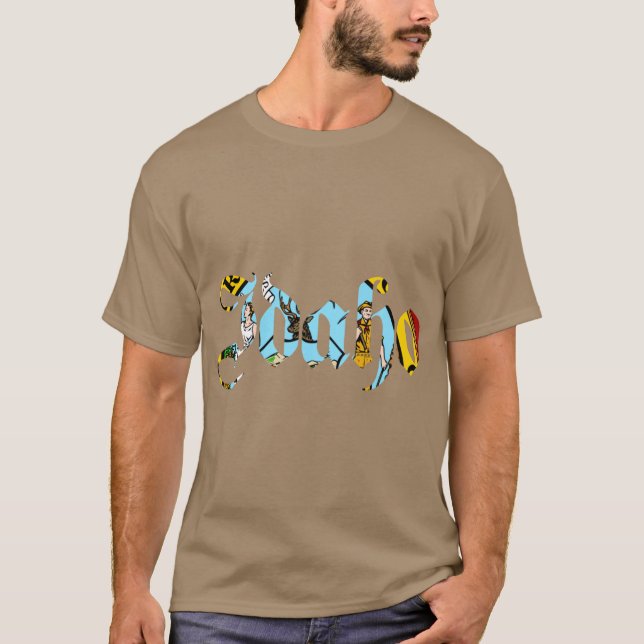 Camiseta Idaho ID Orgulho do Estado Americano Amor 4 (Frente)