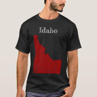 Camiseta Idaho InterStates [Design Berry Red]