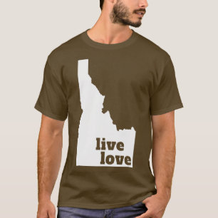 Camiseta Idaho Live Love Idaho TShirt