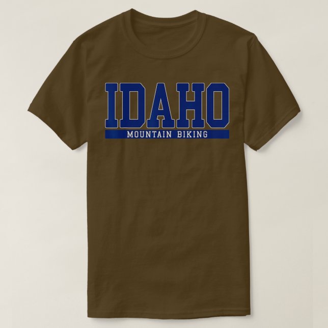 Camiseta Idaho Mountain Biking (Frente do Design)