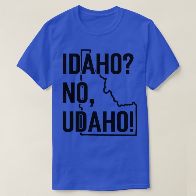 Camiseta Idaho No Udaho v4 TShirt (Frente do Design)