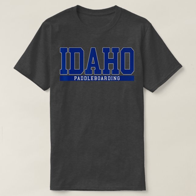 Camiseta Idaho Paddleboard (Frente do Design)