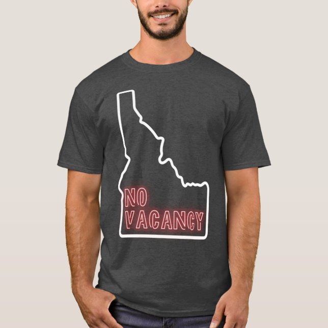 Camiseta Idaho sem vagas (Frente)