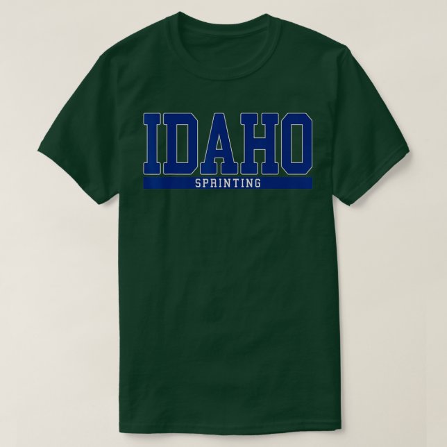 Camiseta Idaho Sprinting (Frente do Design)