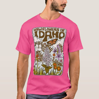 Camiseta Idaho Wildflower