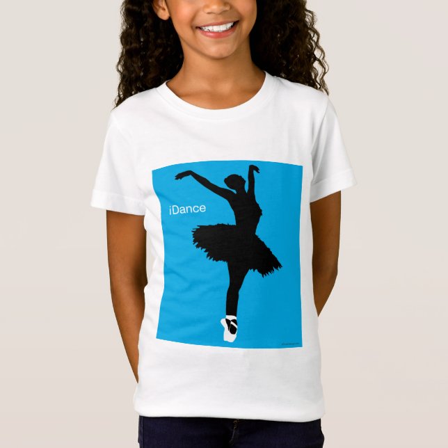 Camiseta iDance (azul) (Frente)