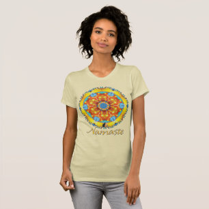Camiseta Ideate Namaste Caleidoscópio