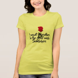Camiseta Ideia aventura da Belle