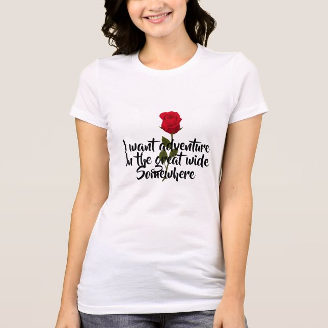 Camiseta Ideia aventura da Belle (Frente)