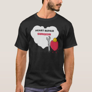 Camiseta Ideia da Equipe de Cuidados Cardíacos do Cirurgião
