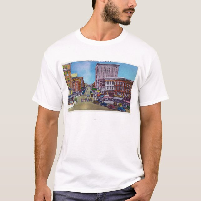 Camiseta Ideia da praça pública (Frente)