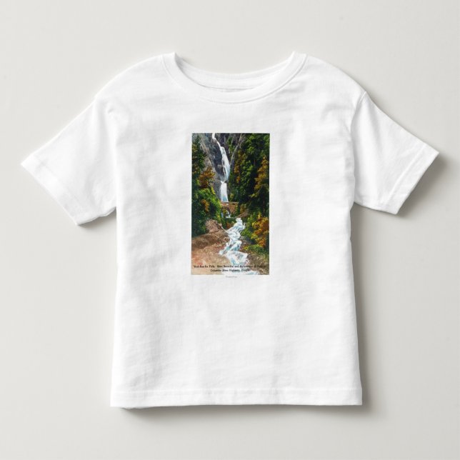 Camiseta Ideia das quedas Wah-Kee-Na (Frente)