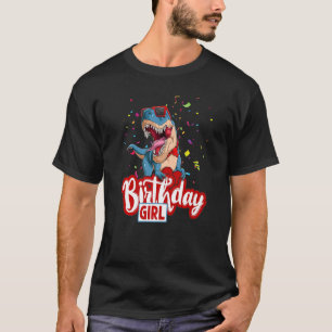 Camiseta Ideia De Aniversário De Dinossauro Para Crianças D