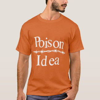 Camiseta Ideia de Arame Venenoso garoto engraçado