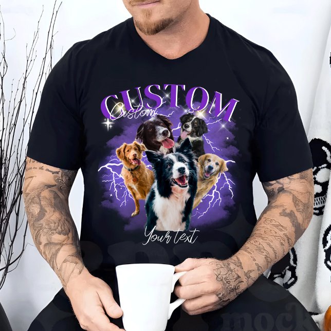 Camiseta Ideia de Bootleg dos anos 90 aqui dá presentes (Criador carregado)