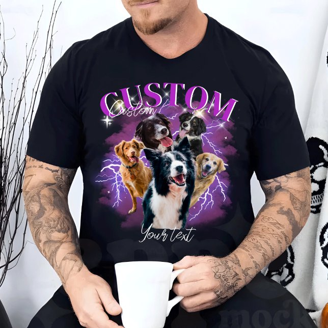 Camiseta Ideia de Bootleg dos anos 90 aqui dá presentes (Criador carregado)