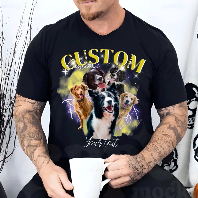 Camiseta Ideia de Bootleg dos anos 90 aqui dá presentes (Criador carregado)