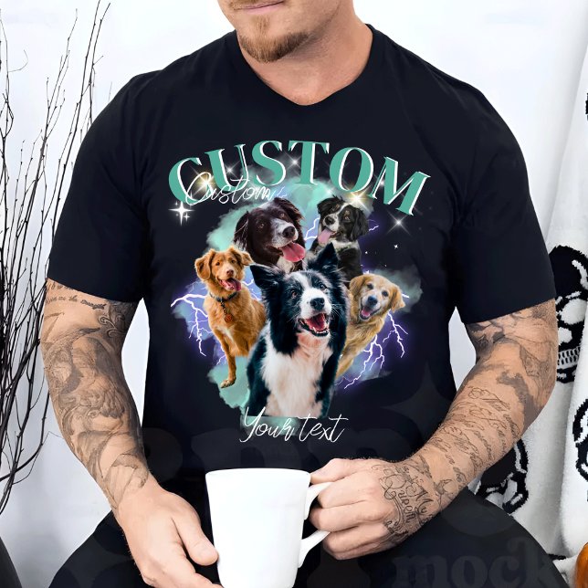 Camiseta Ideia de Bootleg dos anos 90 aqui dá presentes (Criador carregado)