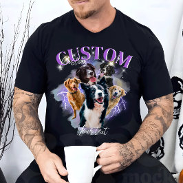 Camiseta Ideia de Bootleg dos anos 90 aqui dá presentes