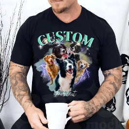 Camiseta Ideia de Bootleg dos anos 90 aqui dá presentes