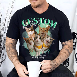 Camiseta Ideia de Bootleg dos anos 90 aqui dá presentes