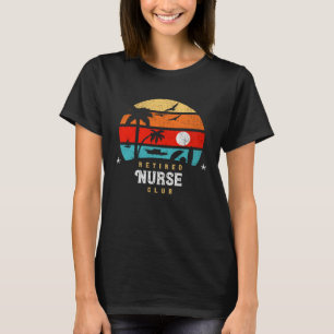 Camiseta Ideia de Brincadeira de Aposentadoria em Estilo Re