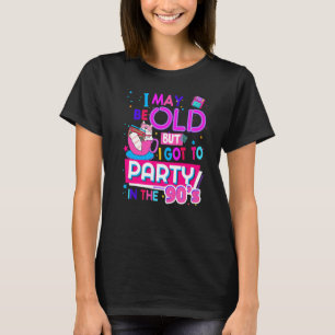 Camiseta Ideia de café dos anos 90 para mulheres Fantasia d