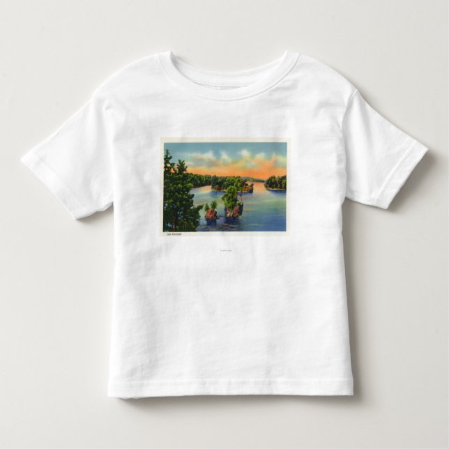 Camiseta Ideia de canal perdido (Frente)