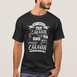 Camiseta Ideia De Caravana Para Escadaria De Caravanning E 