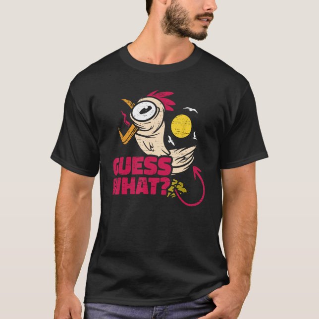 Camiseta Ideia de frango (Frente)