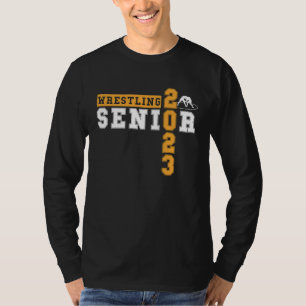 Camiseta Ideia de Graduação para Noite de Seniores de Luta