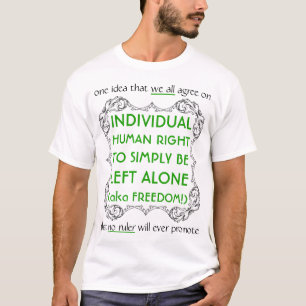Camiseta Ideia de liberdade (luz)