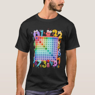 Camiseta Ideia De Números De Dinossauro Para Crianças E Din