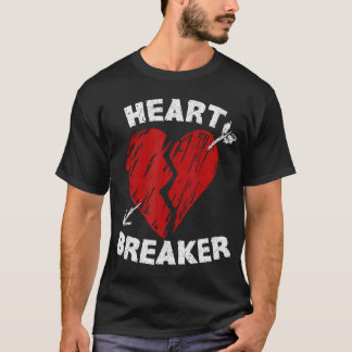 Camiseta Ideia de Oferta de Dia de os namorados do Coração