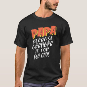 Camiseta Ideia De Pai Para Pais Orgulhosos Pais Pappy Ret
