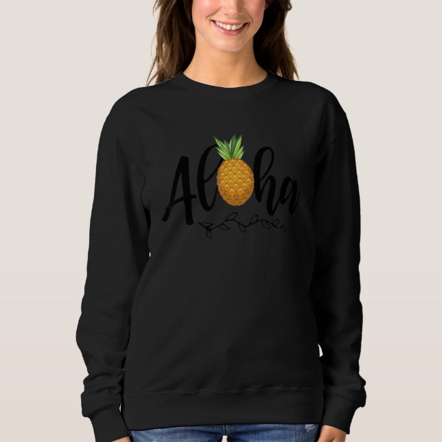 Camiseta Ideia de Pinanás havaiana (Frente)