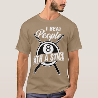 Camiseta Ideia de Piscina Billiards