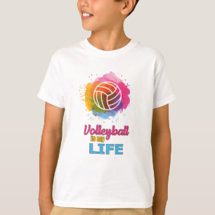Camiseta Ideia de Presente da Equipe de Voleibol de Praia