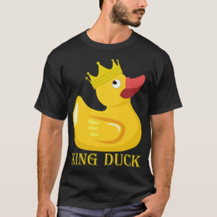 Camiseta ideia de presente da majestade do rei do pato bost