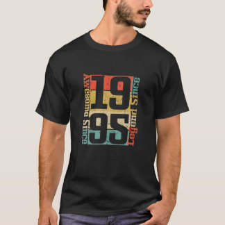 Camiseta Ideia de presente de aniversário de 25. Incrível D