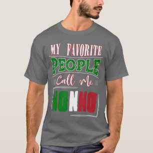 Camiseta Ideia de presente de aniversário do Nonno e Avô it