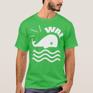 Camiseta Ideia de presente de baleia