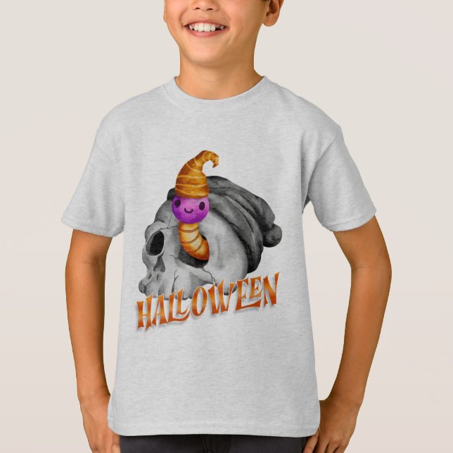 CAMISETA IDEIA DE PRESENTE DE HALLOWEEN (Frente)