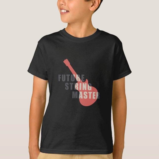 Camiseta Ideia de Presente de Instrumentos Musicais (Frente)