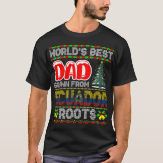 Camiseta Ideia de Presente de Natal para o Papai no Equador