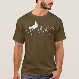 Camiseta Ideia de presente do amante de os animais Pigeon B