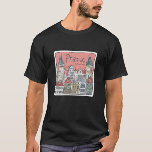 Camiseta Ideia de presente para os ventiladores de Praga