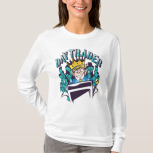 Camiseta Ideia de presentes do comerciante de dia